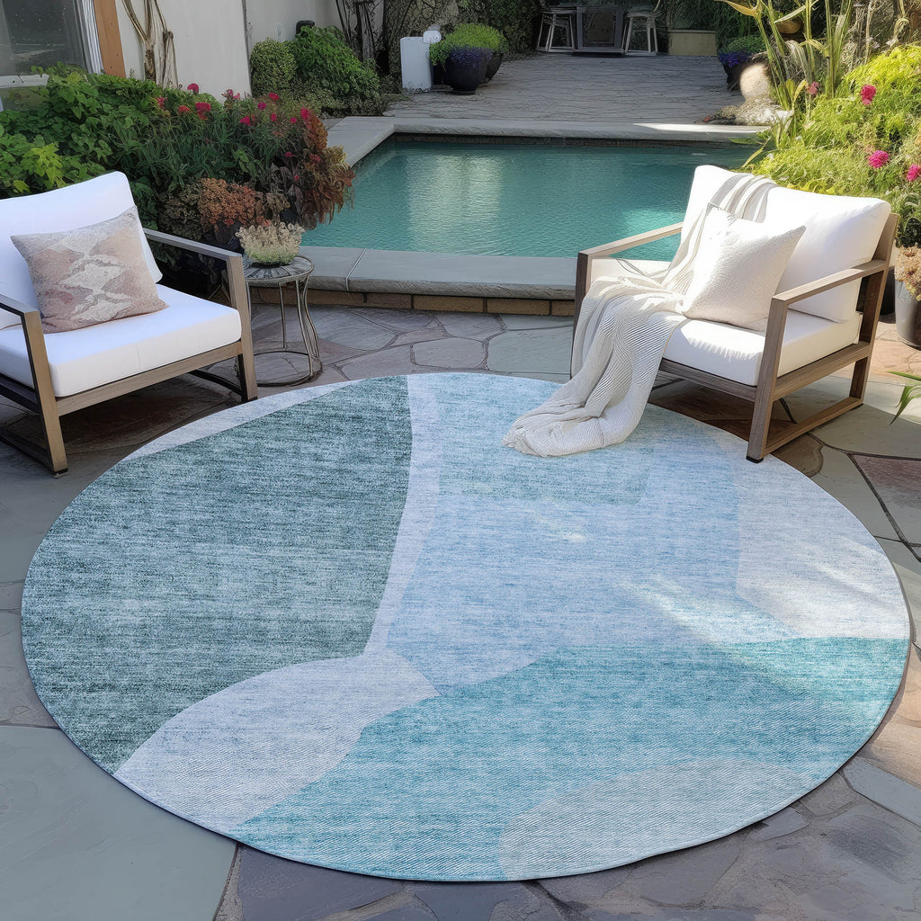 addison chantille acn665 teal rug