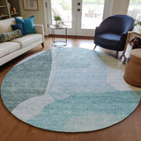 addison chantille acn665 teal rug