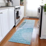 addison chantille acn665 teal rug