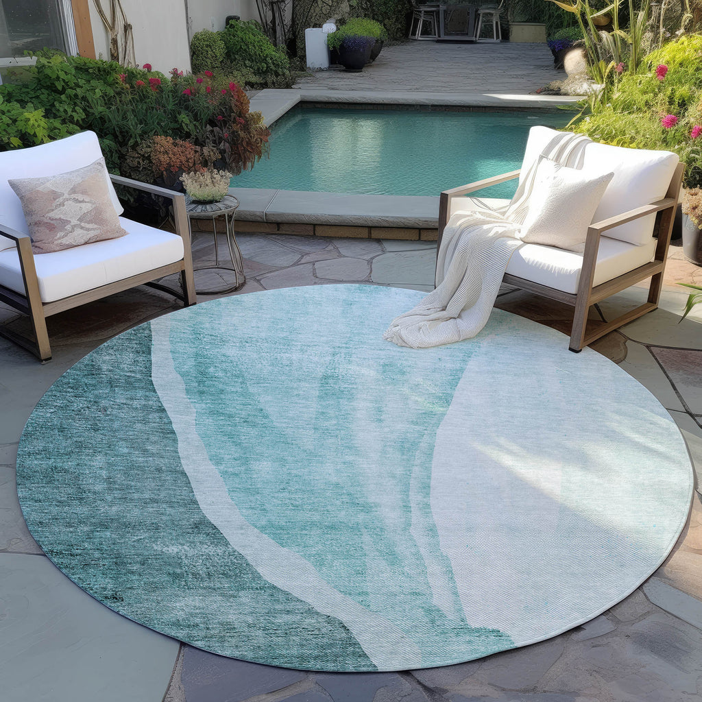 addison chantille acn667 teal rug