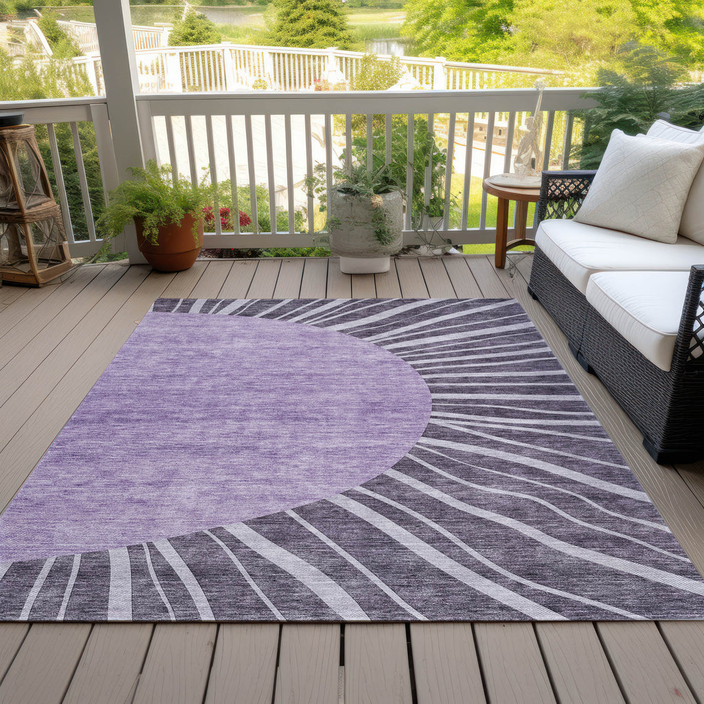 addison chantille acn668 purple rug