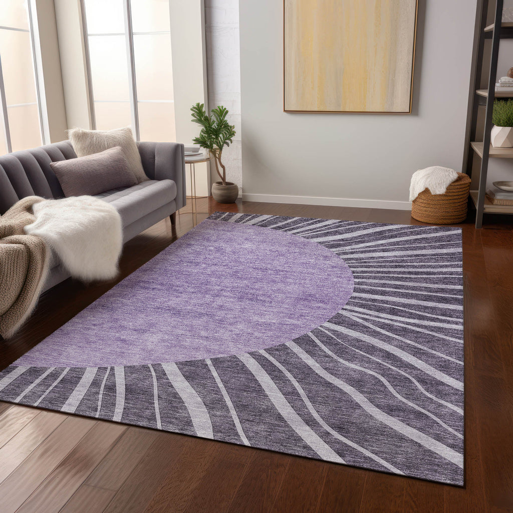 addison chantille acn668 purple rug