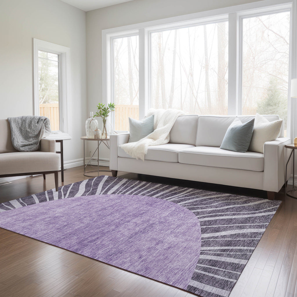 addison chantille acn668 purple rug