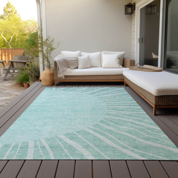 addison chantille acn668 teal rug