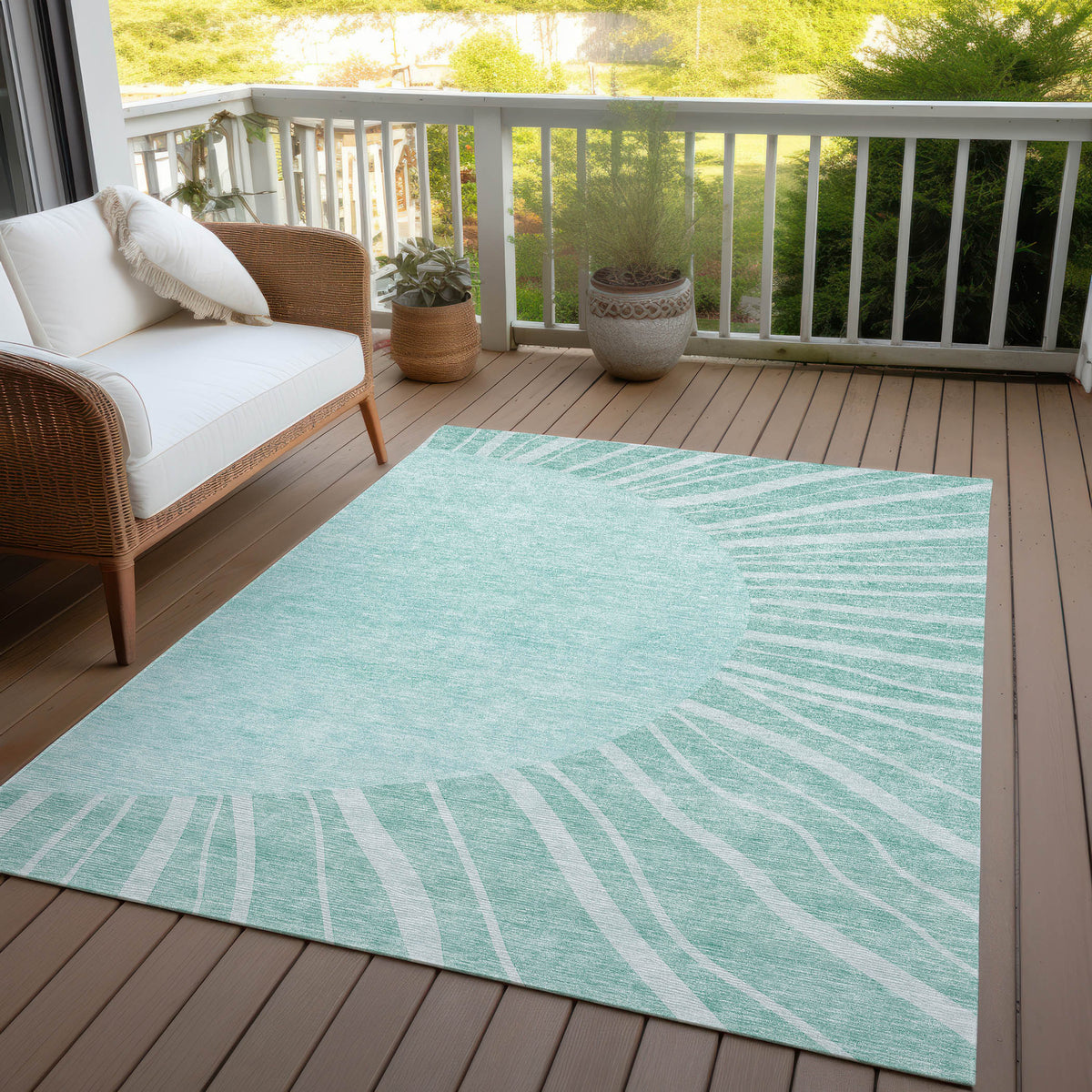 addison chantille acn668 teal rug