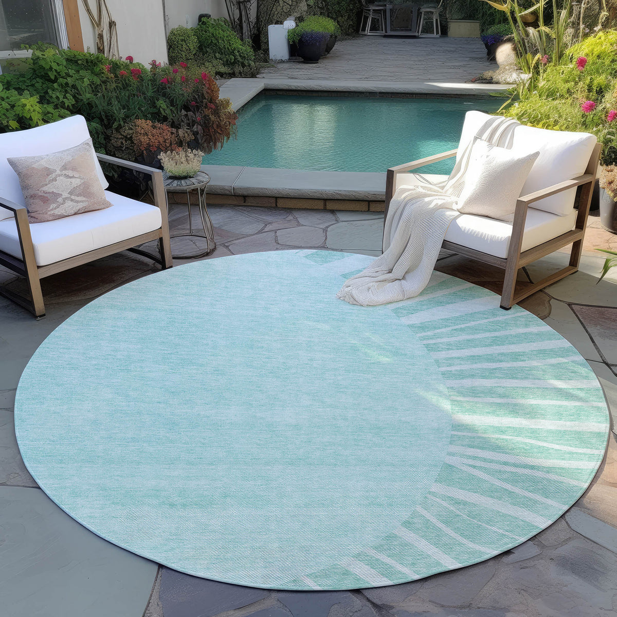 addison chantille acn668 teal rug