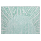 addison chantille acn668 teal rug