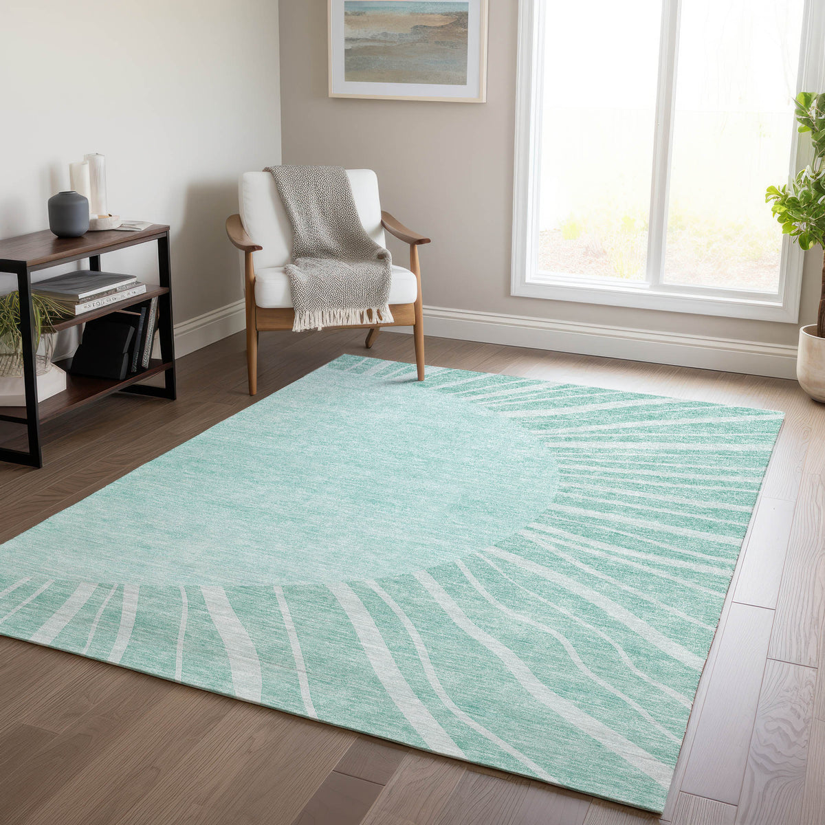 addison chantille acn668 teal rug