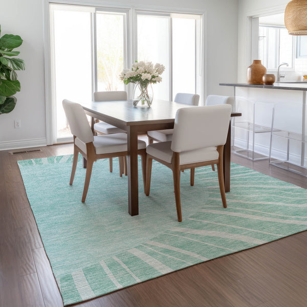 addison chantille acn668 teal rug