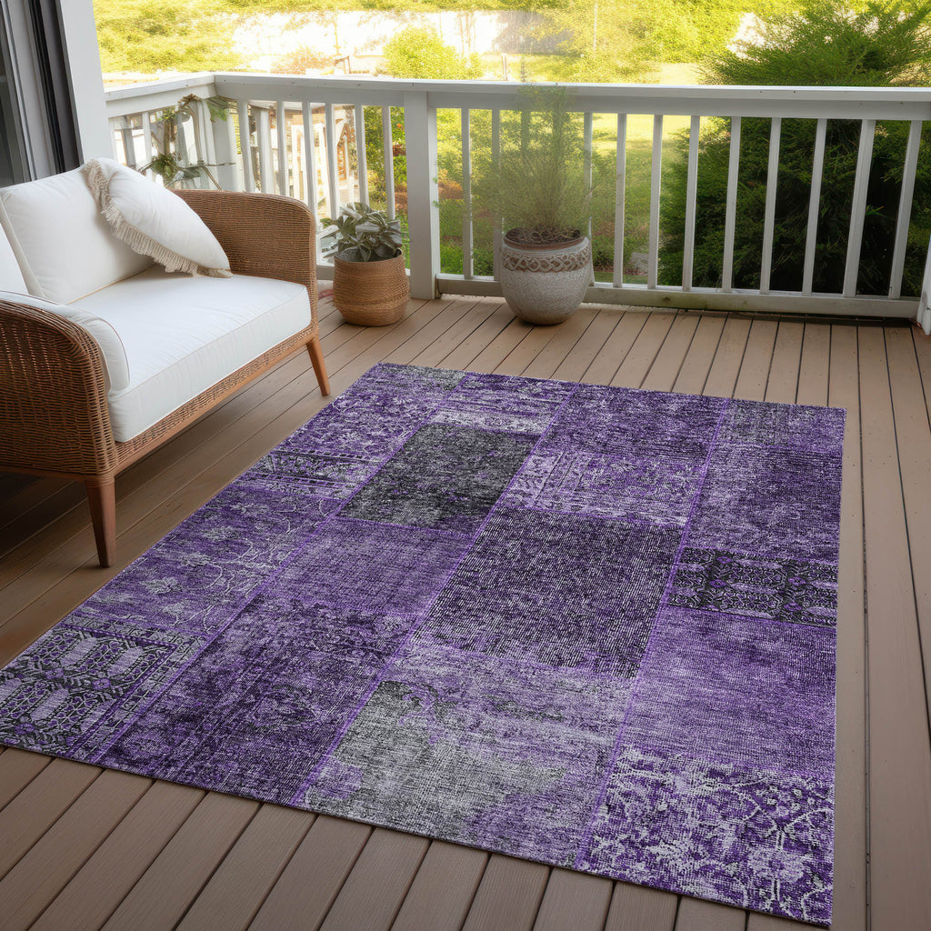 addison chantille acn669 eggplant rug