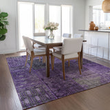 addison chantille acn669 eggplant rug