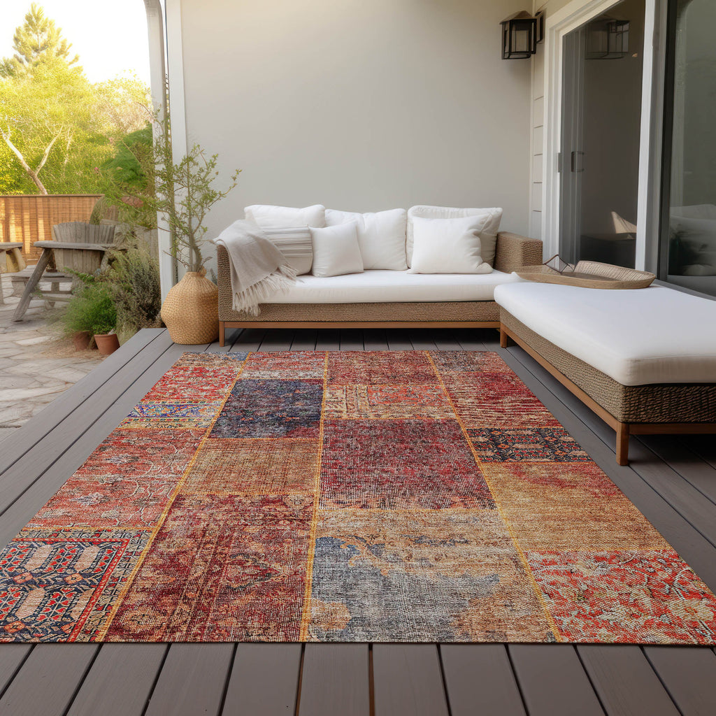 addison chantille acn669 red rug
