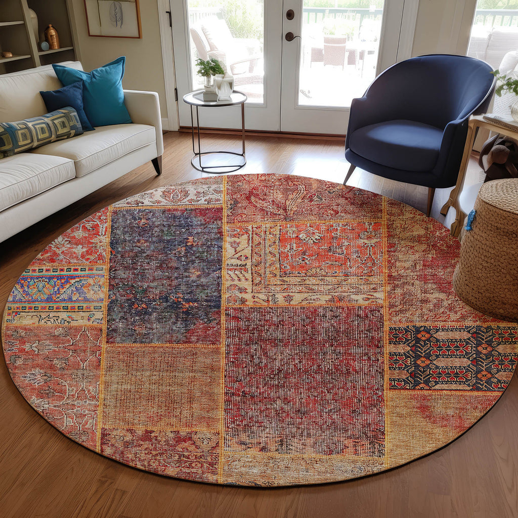 addison chantille acn669 red rug