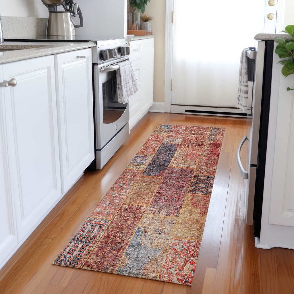 addison chantille acn669 red rug