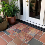 addison chantille acn669 red rug