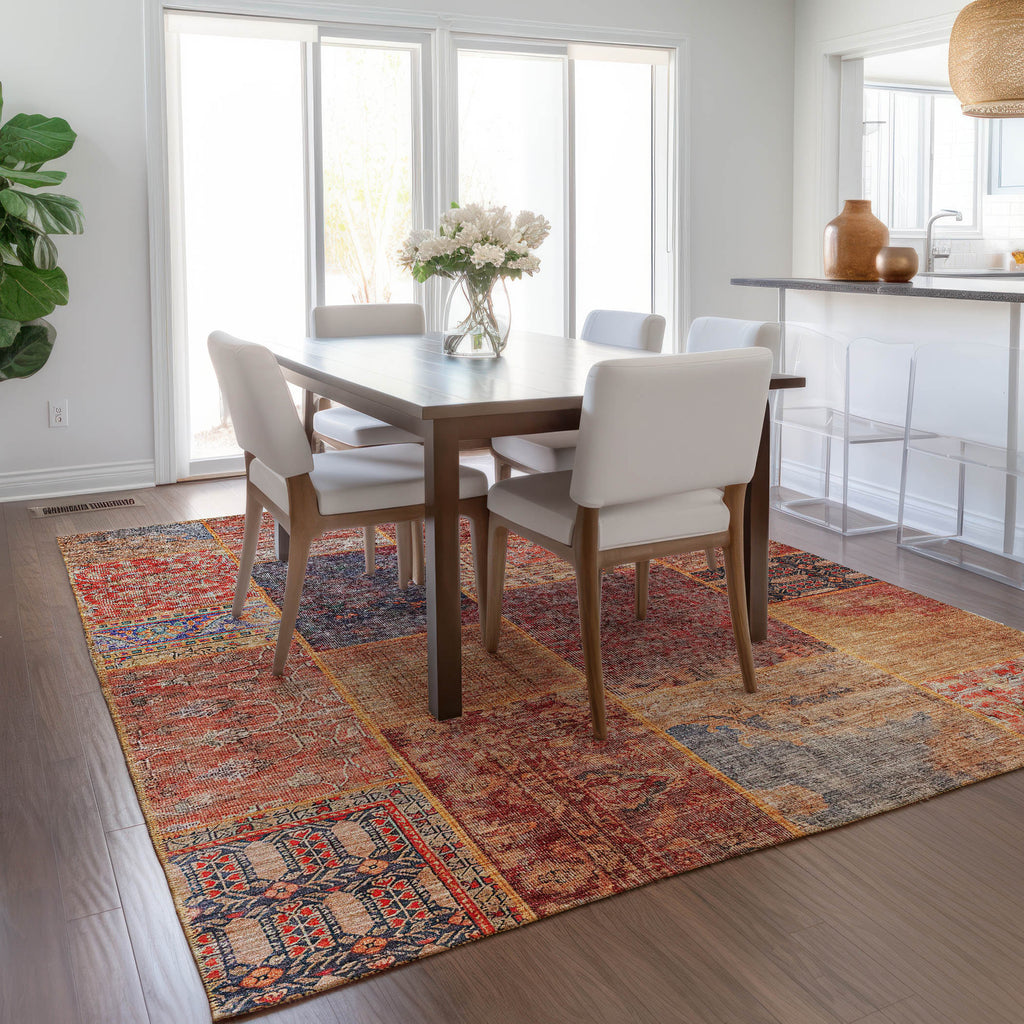 addison chantille acn669 red rug