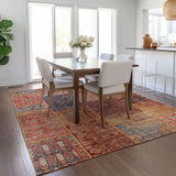addison chantille acn669 red rug