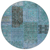 addison chantille acn669 teal rug
