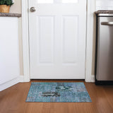 addison chantille acn669 teal rug