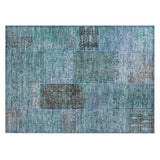addison chantille acn669 teal rug