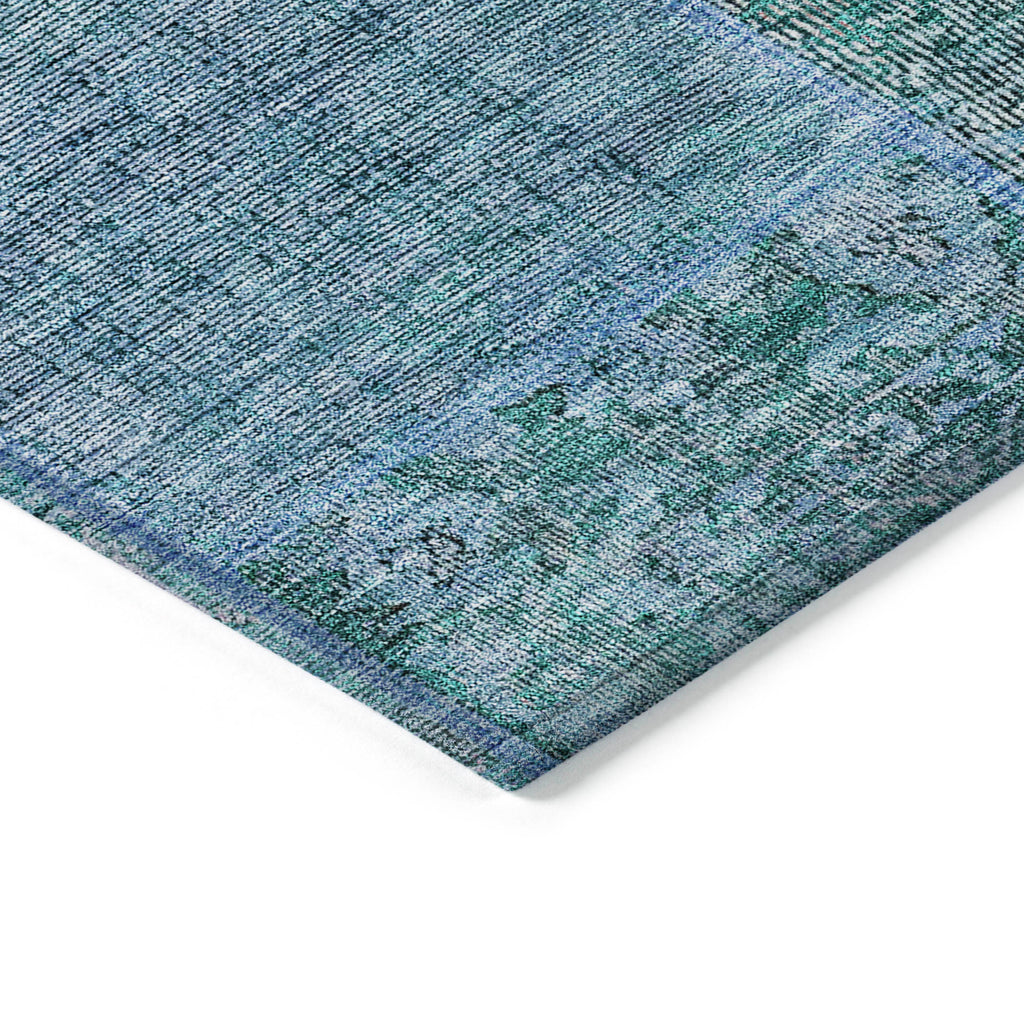 addison chantille acn669 teal rug