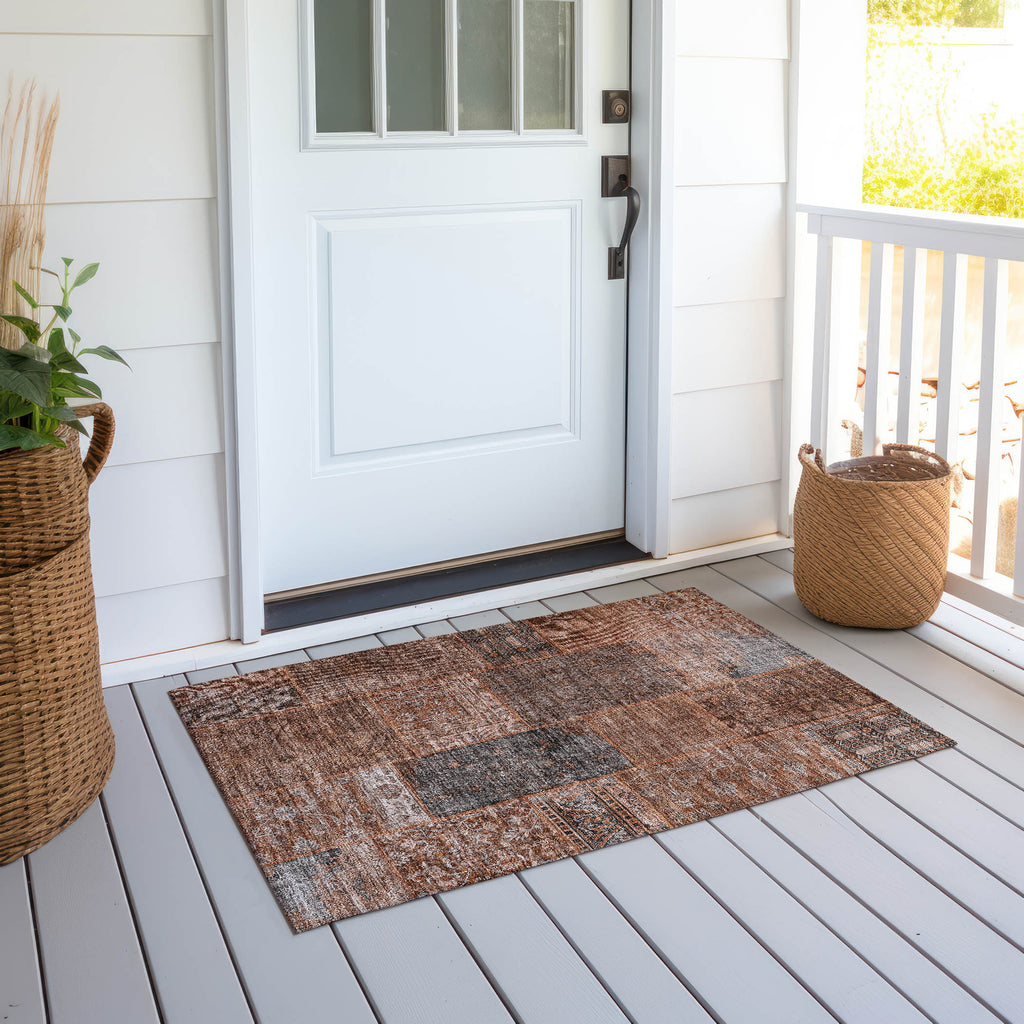 addison chantille acn669 terracotta rug