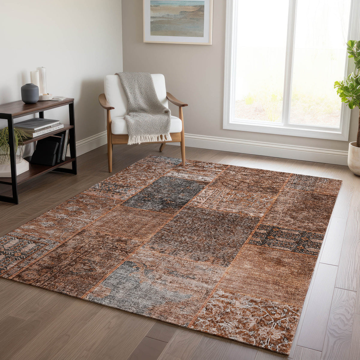 addison chantille acn669 terracotta rug