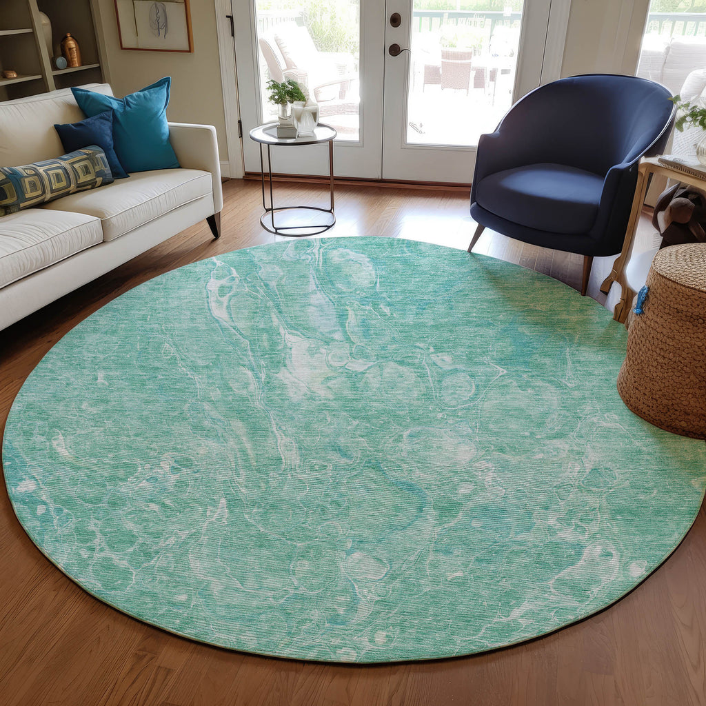 addison chantille acn670 teal rug