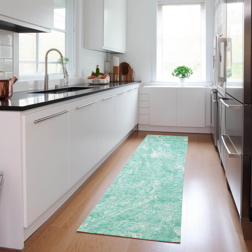 addison chantille acn670 teal rug