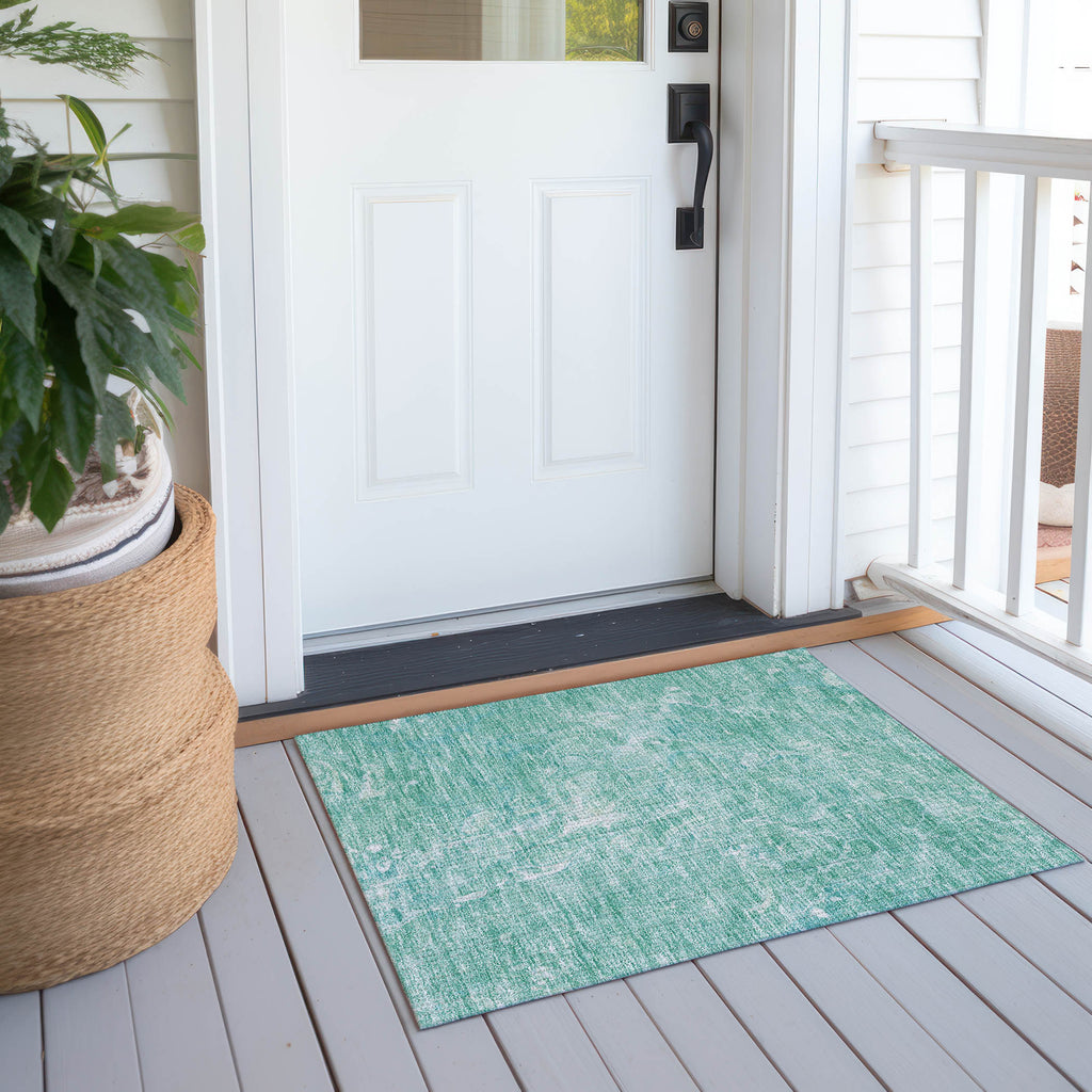 addison chantille acn670 teal rug