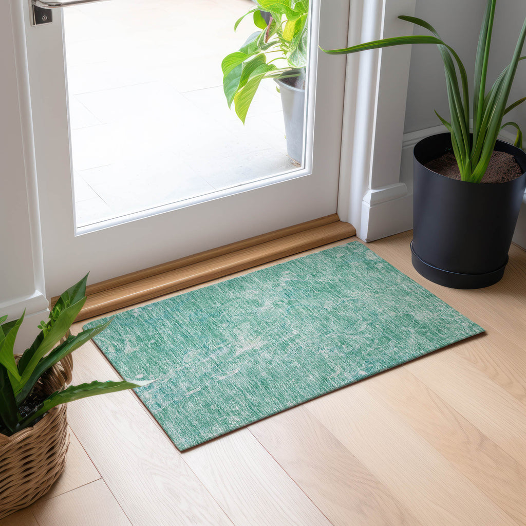 addison chantille acn670 teal rug
