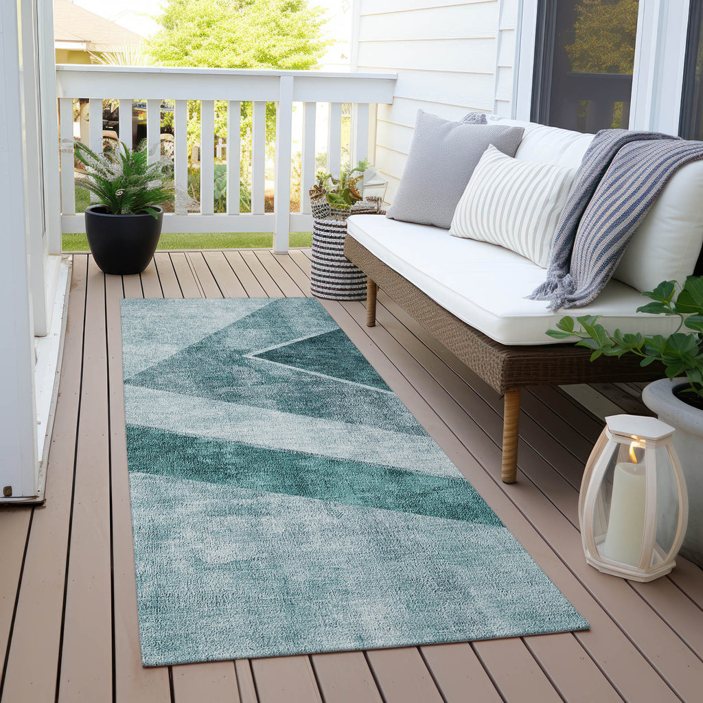 addison chantille acn671 teal rug