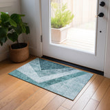 addison chantille acn671 teal rug