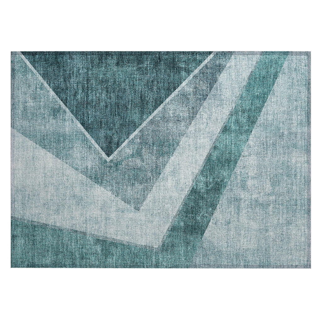addison chantille acn671 teal rug