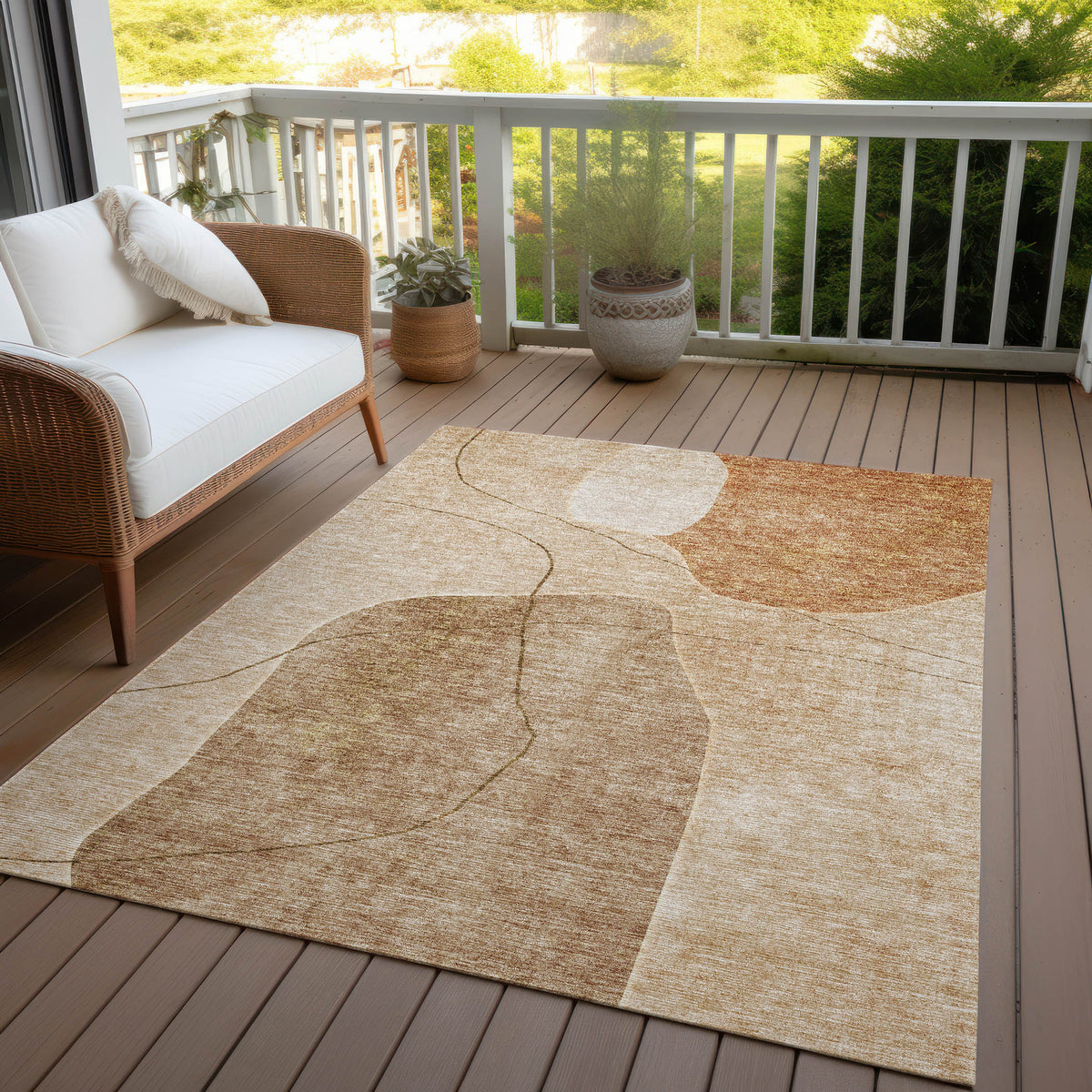 addison chantille acn672 paprika rug