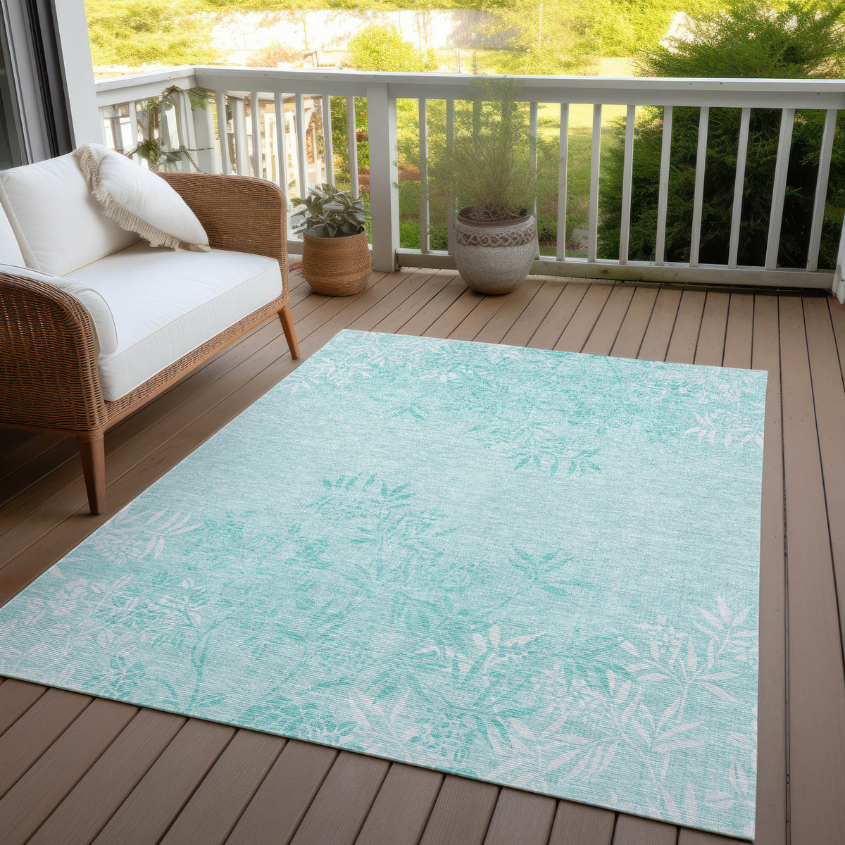 addison chantille acn673 teal rug