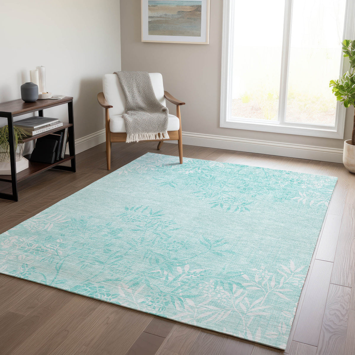 addison chantille acn673 teal rug
