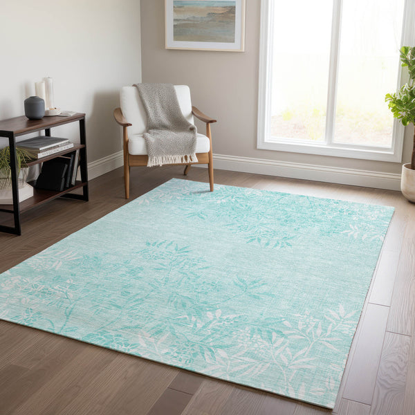 addison chantille acn673 teal rug