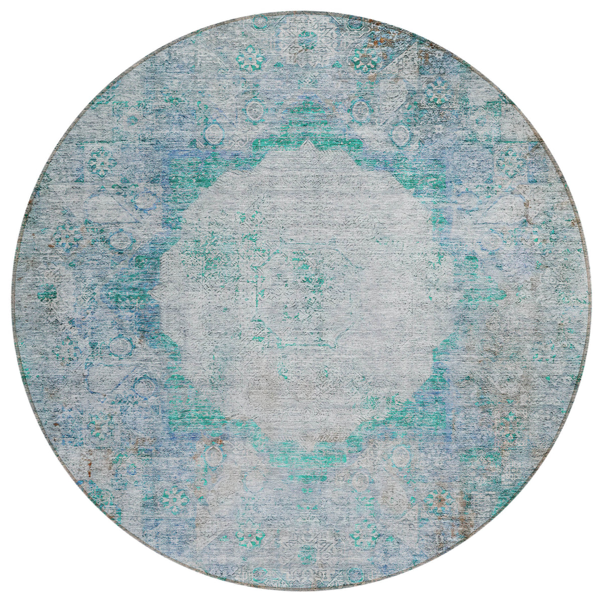 addison chantille acn675 teal rug
