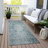 addison chantille acn675 teal rug
