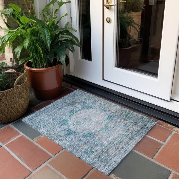 addison chantille acn675 teal rug