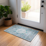 addison chantille acn675 teal rug