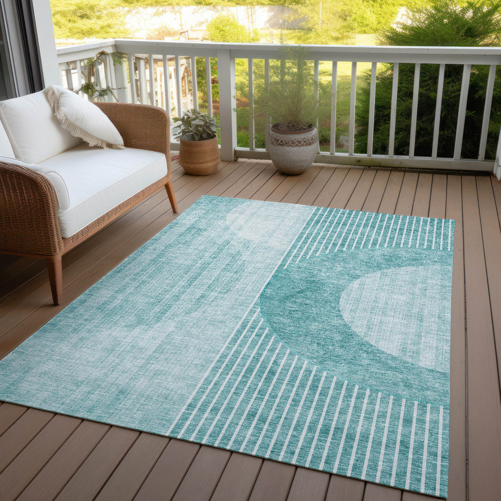 addison chantille acn676 teal rug