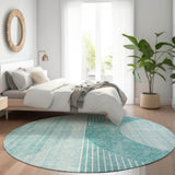 addison chantille acn676 teal rug