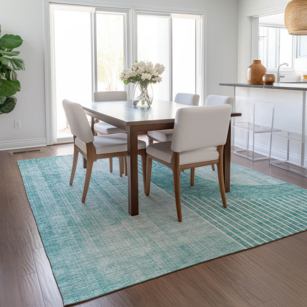 addison chantille acn676 teal rug