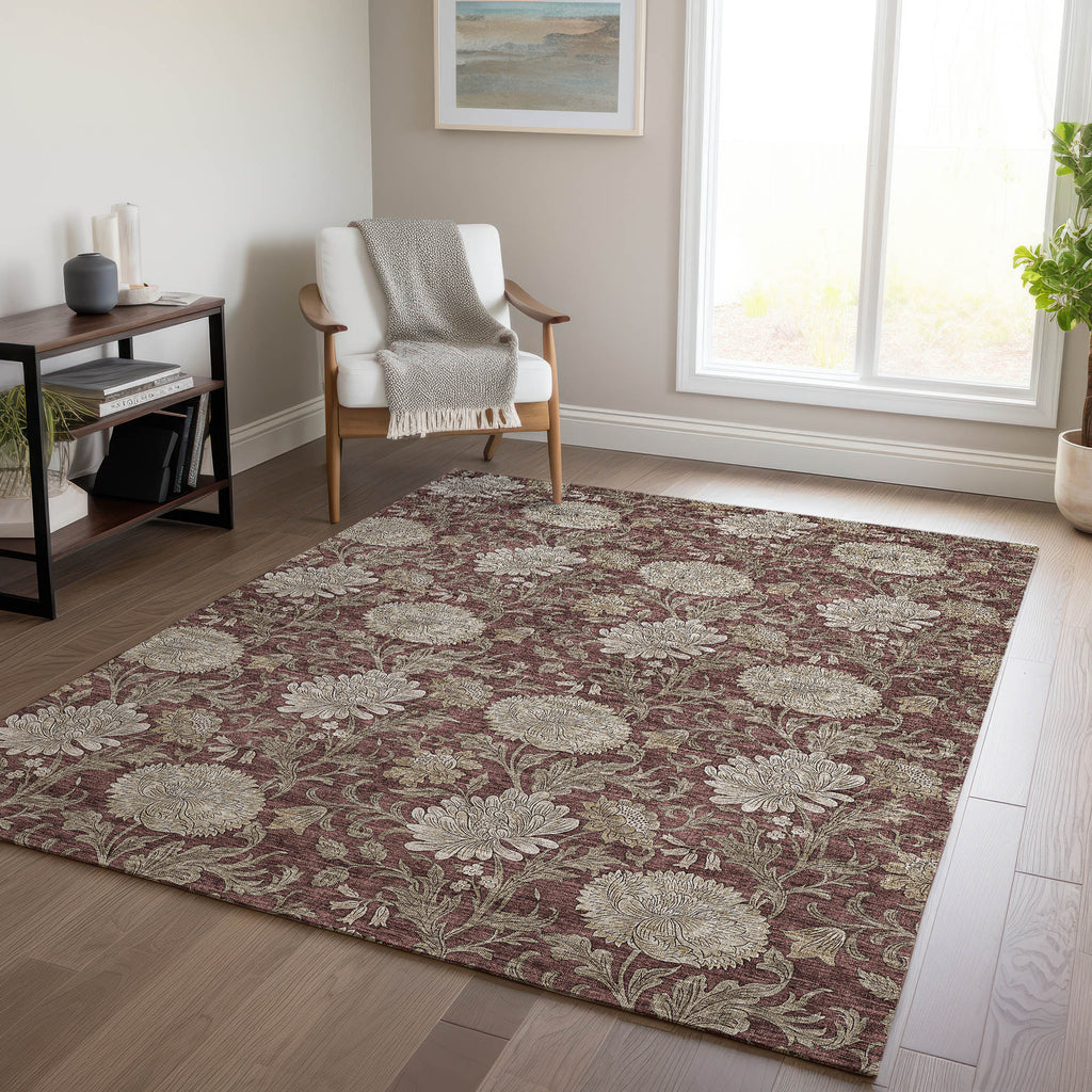 addison chantille acn677 merlot rug