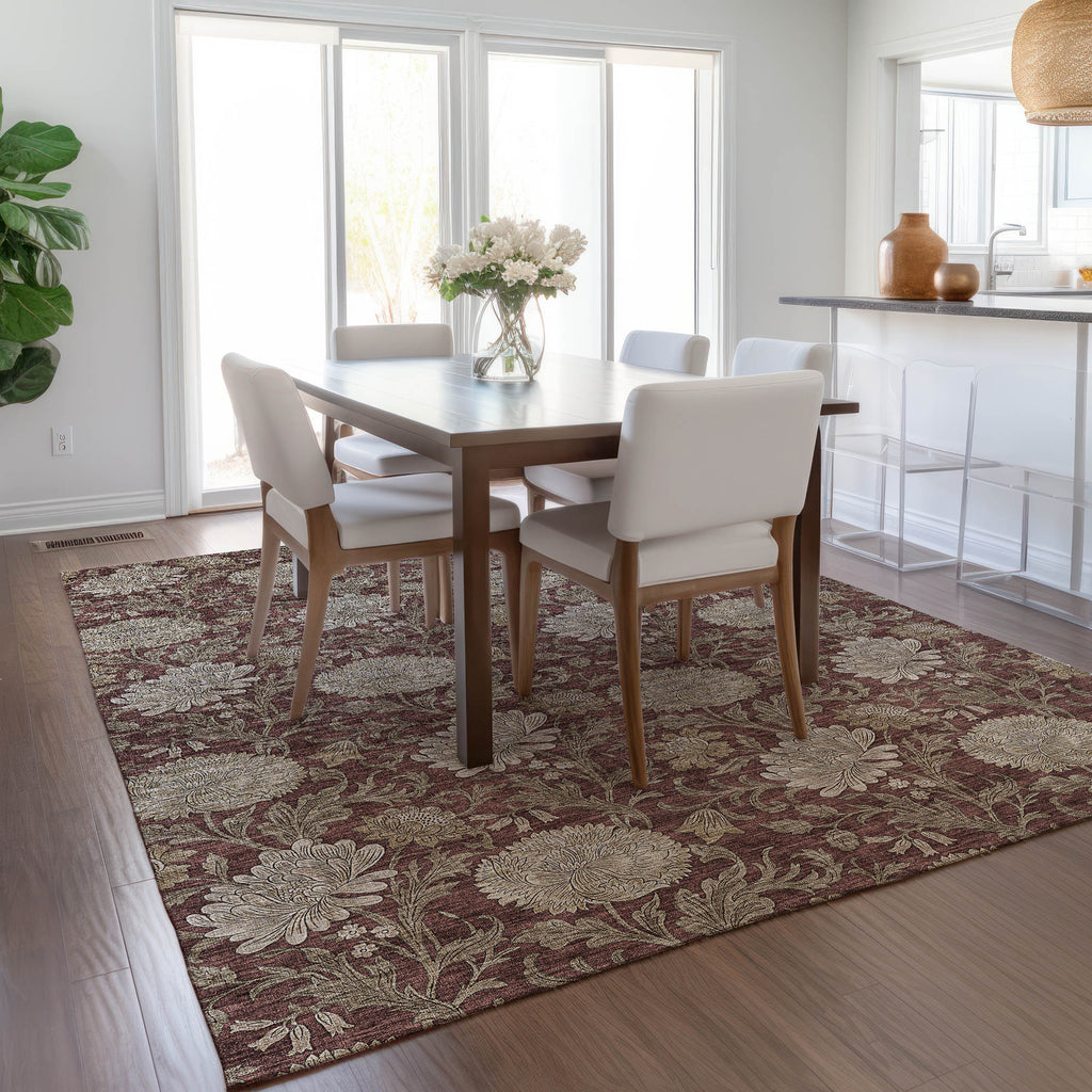 addison chantille acn677 merlot rug