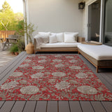 addison chantille acn677 red rug