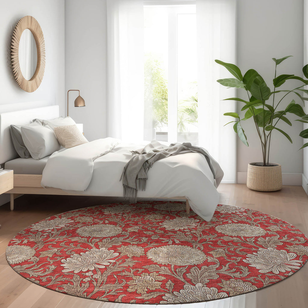 addison chantille acn677 red rug