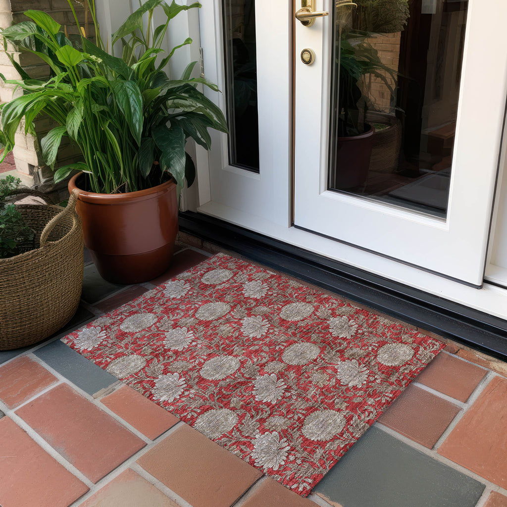 addison chantille acn677 red rug